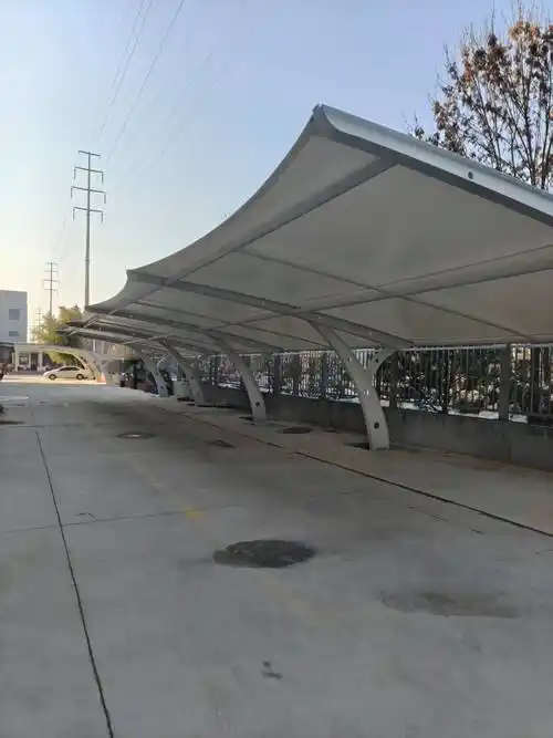 新疆乌鲁木齐市膜结构充电桩棚生产厂家