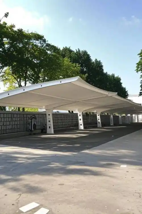 新疆乌鲁木齐市膜结构自行车棚生产厂家