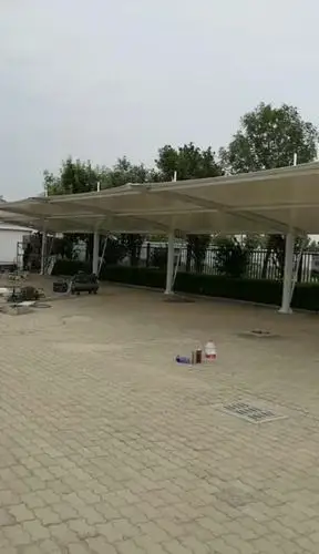 甘肃兰州膜结构自行车棚定制厂家