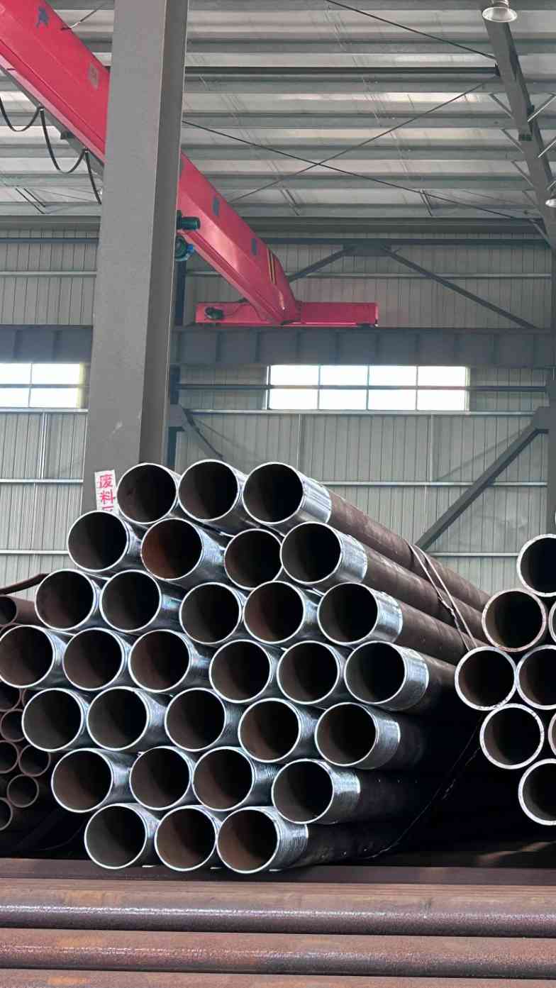 203mm基建108钢管桩打孔
