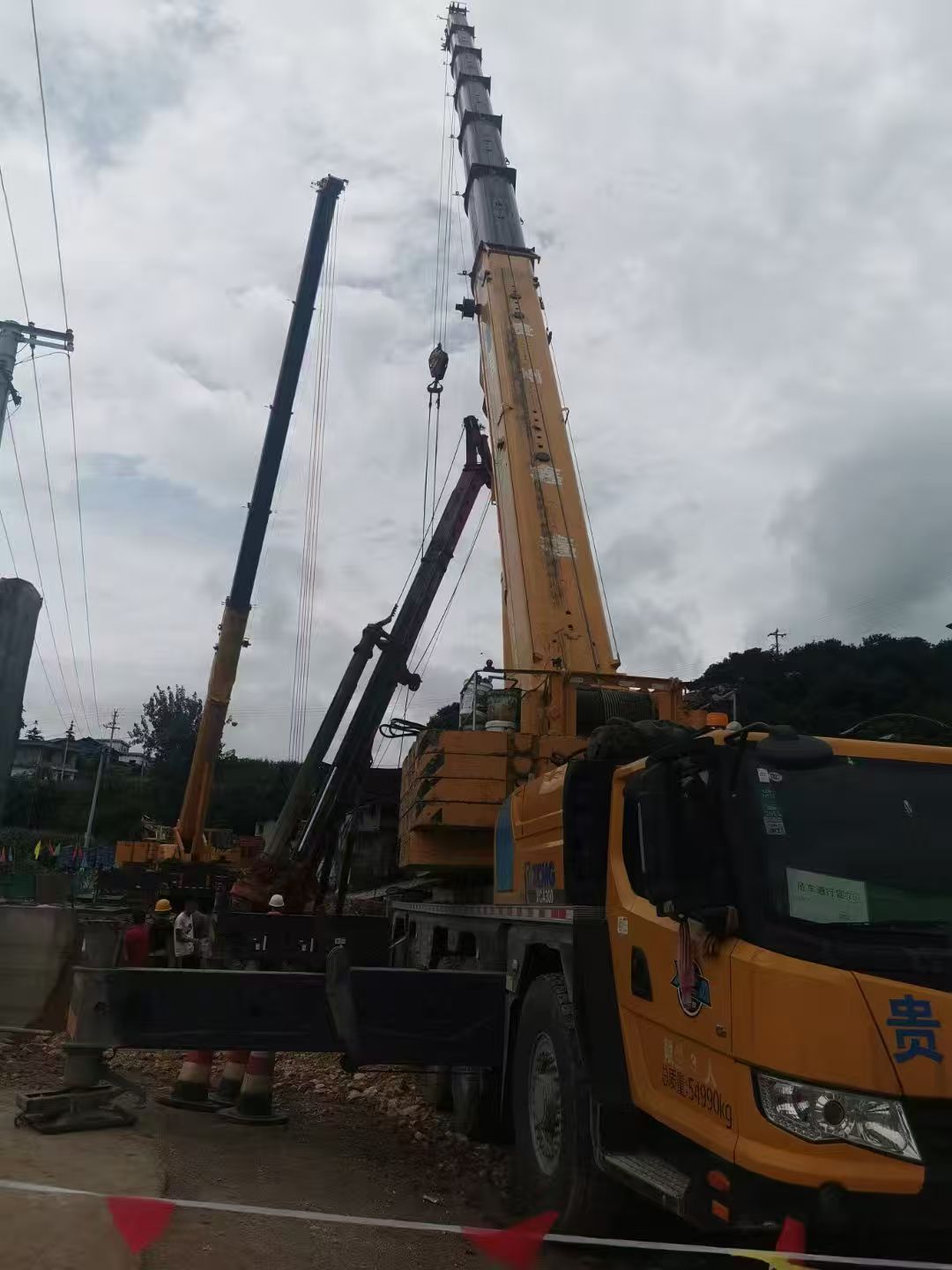 吉安附近500米吊车出租起重能力强