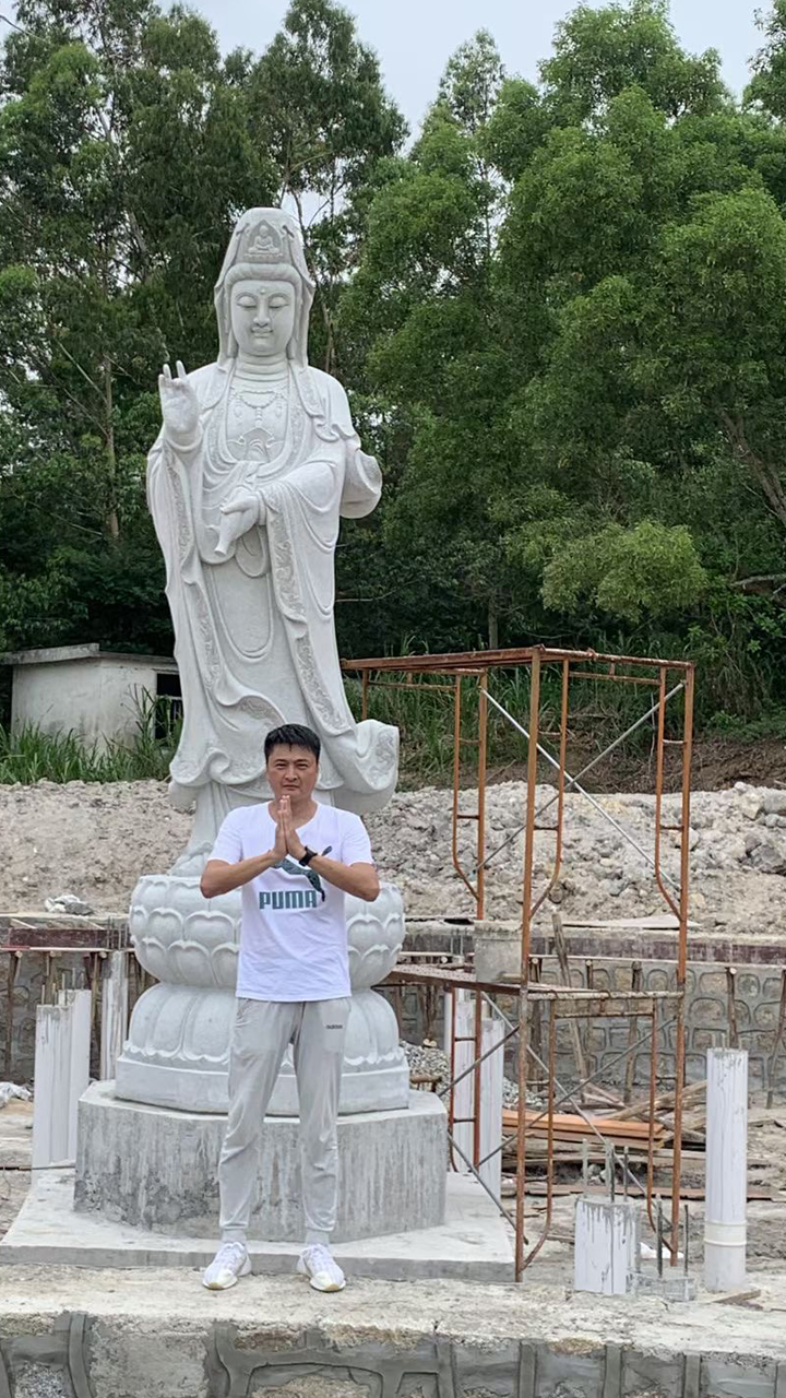 曲靖文殊菩萨石雕像艺术价值瑰宝