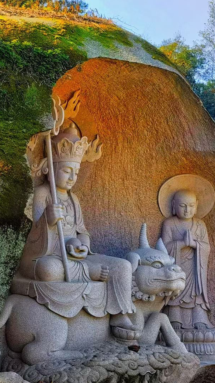 石嘴山石雕菩萨像坚固材质典范