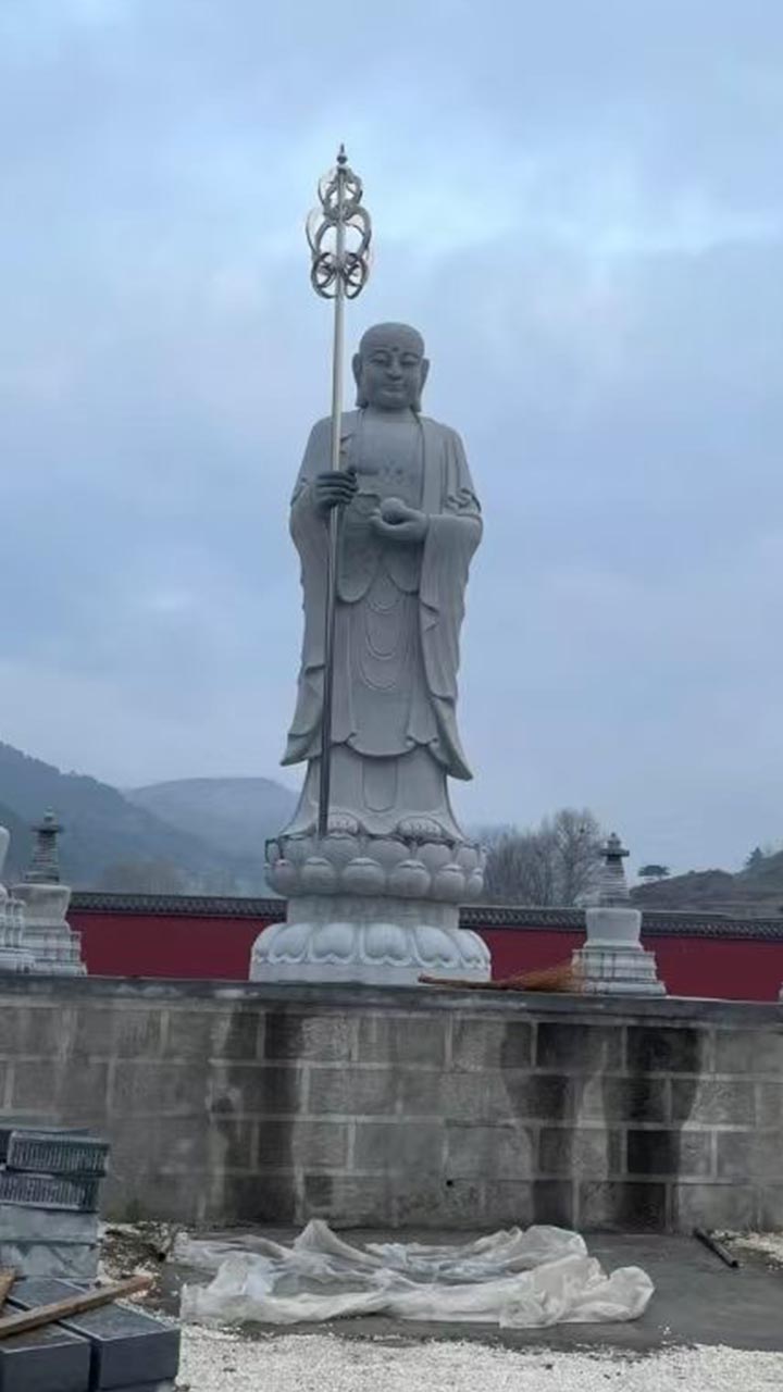 朔州大型地藏雕塑护佑保平安