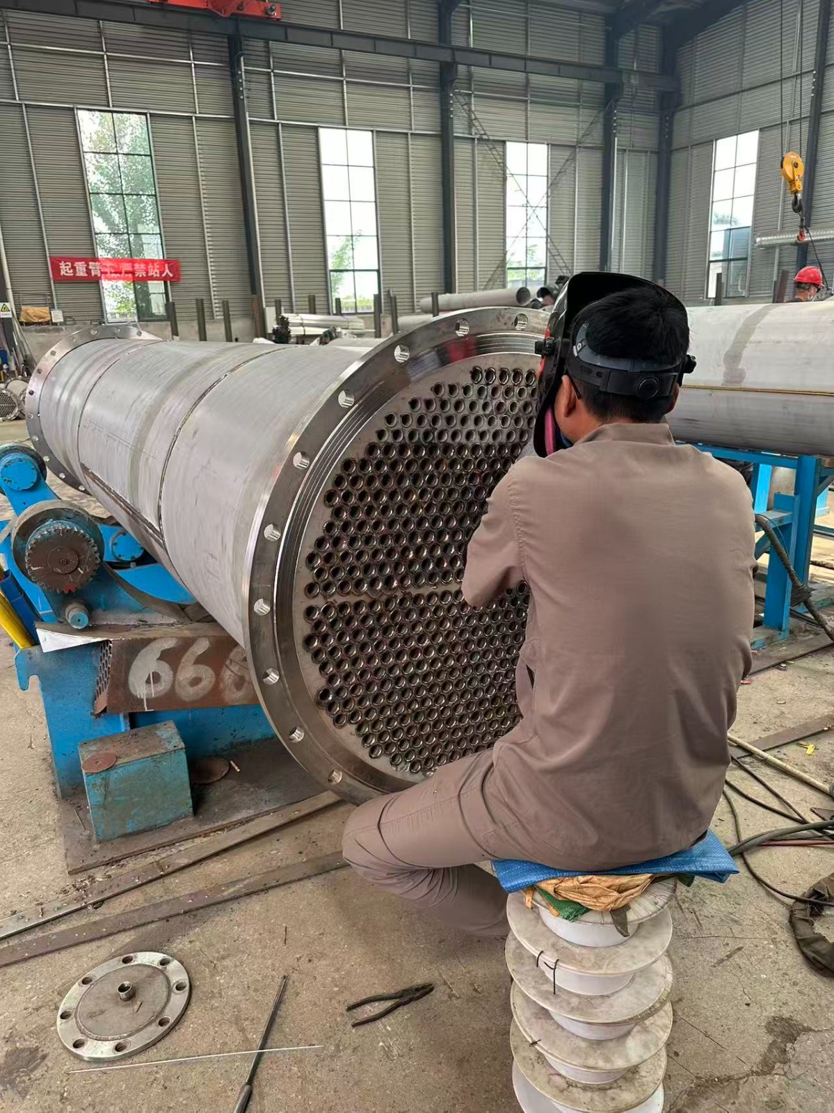 安县曦豪不锈钢冷凝器储罐列管式冷凝器应用场景