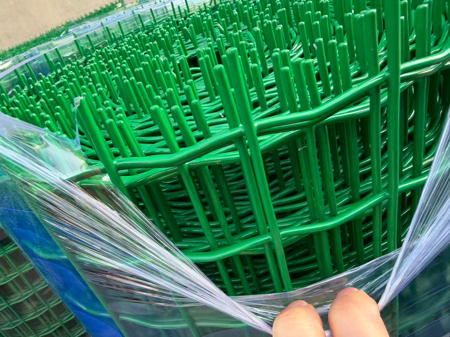 贵州黔西南州册亨荷兰网生产过程