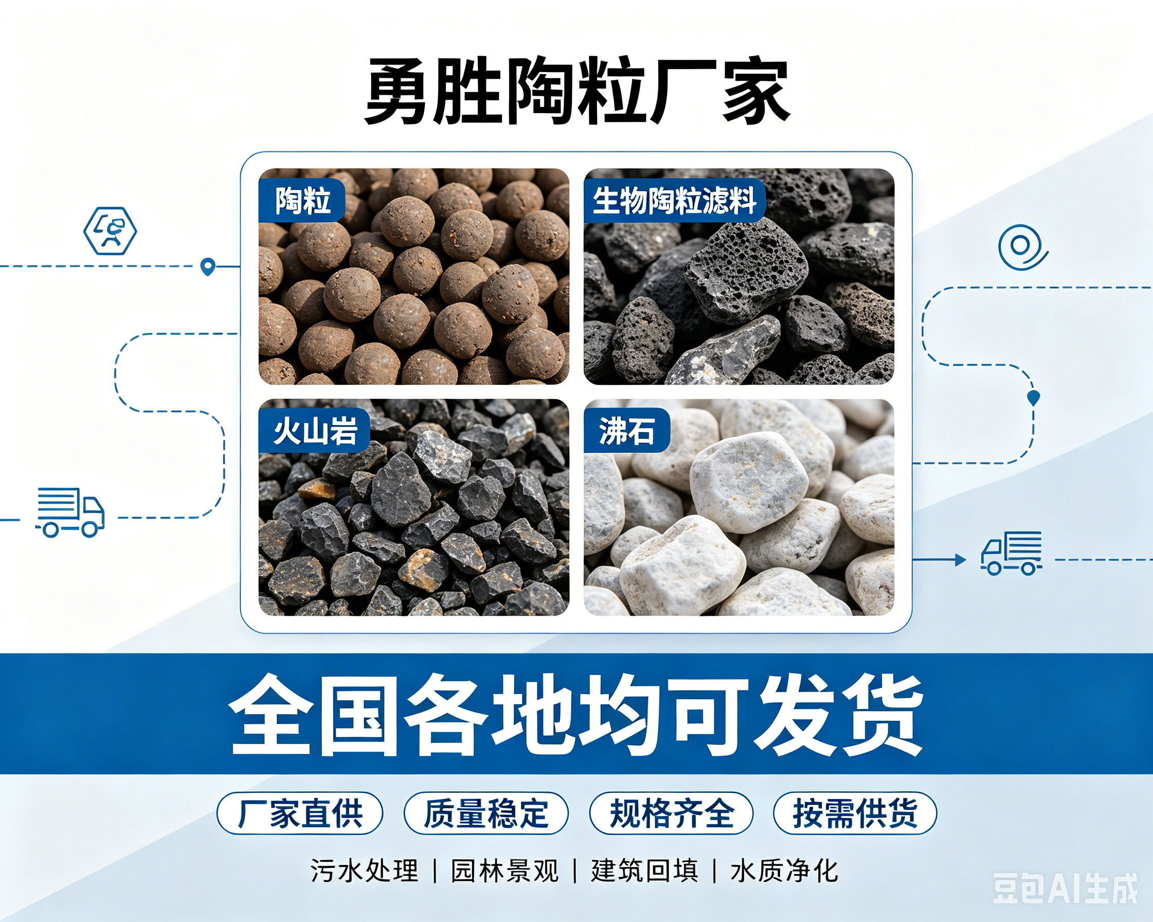 阿克塞哈萨克族自治勇胜陶粒厂勇胜陶粒厂企业形象