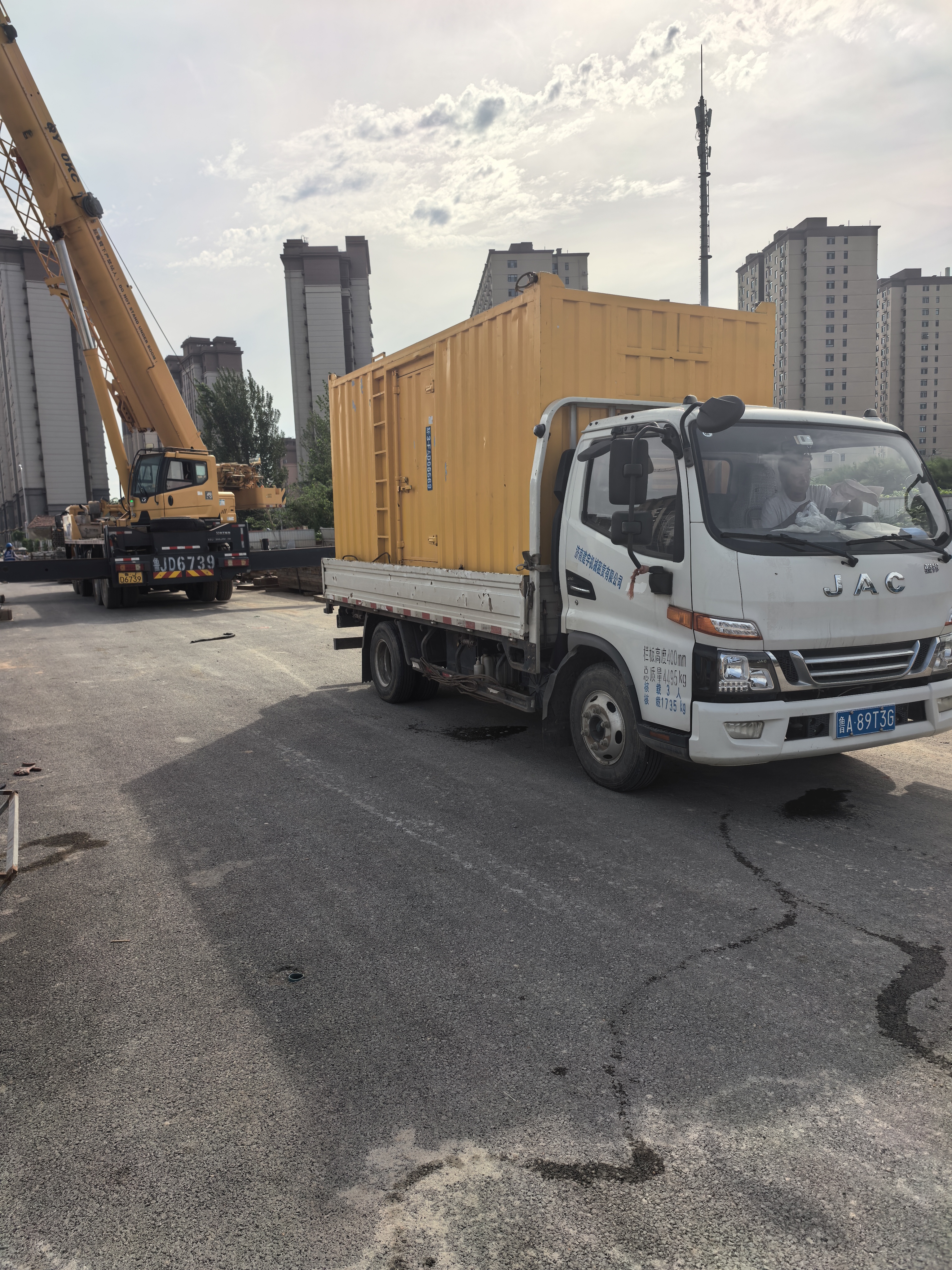 勃利建宇发电机租赁建宇发电机租赁车间实拍