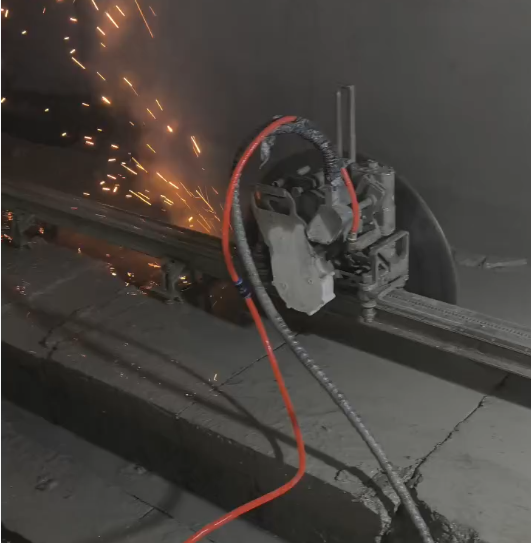 六合洪春绳锯建筑附近做混凝土墙体切割的应用场景