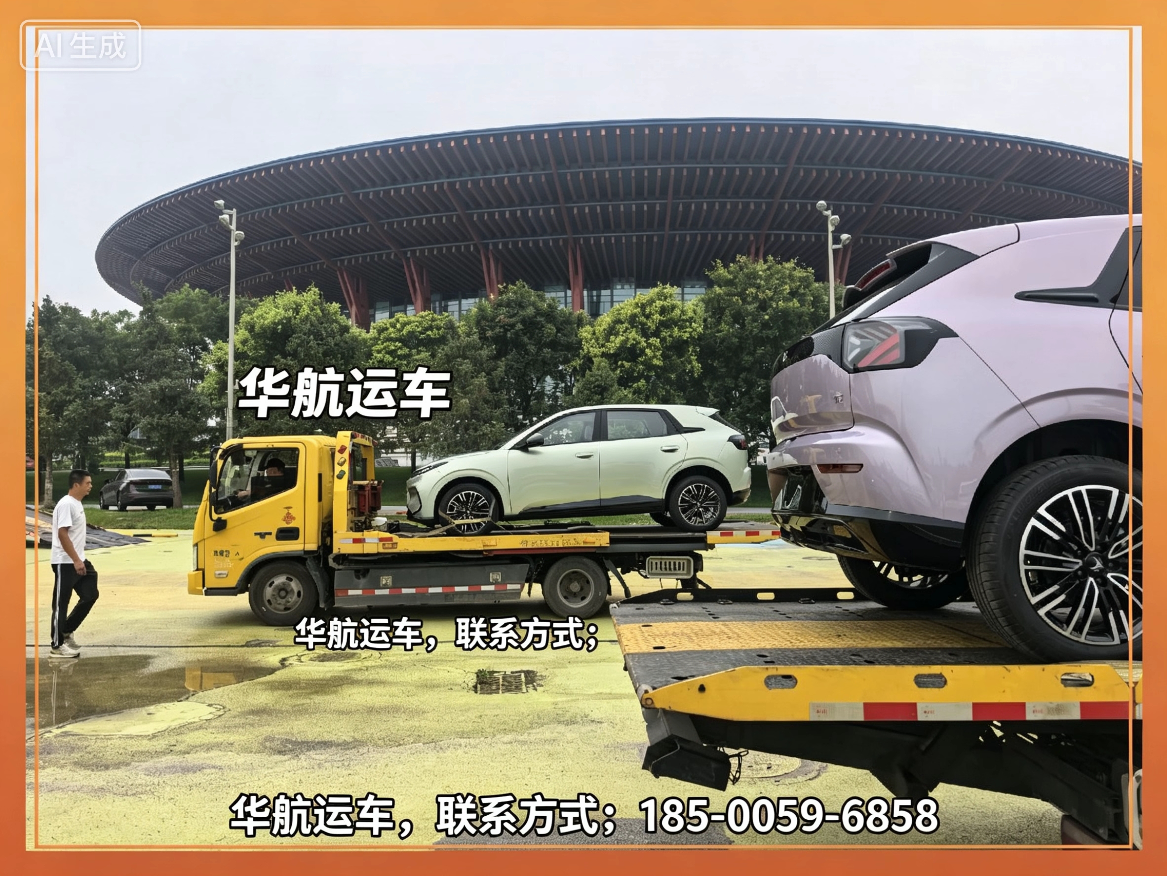 秀山盛世华航轿车托运邮寄车辆公司哪家靠谱案例图片