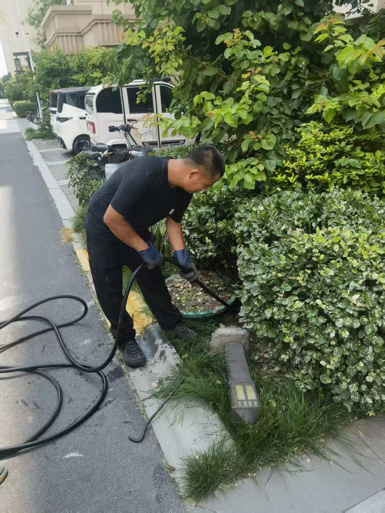 古县顺通管道疏通管道疏通实拍