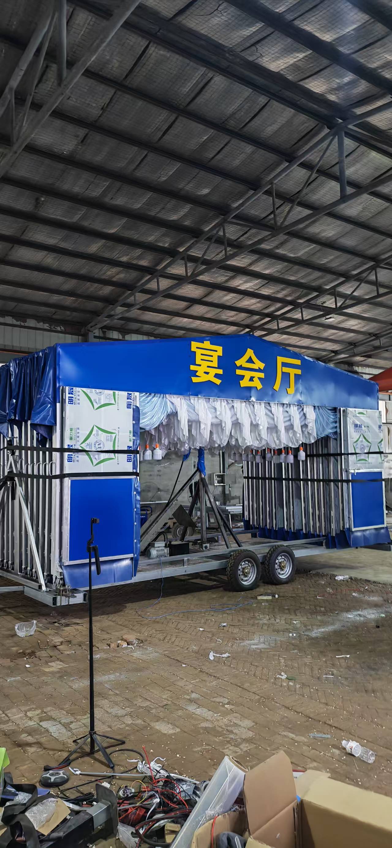平顶山灵棚棚体整体搭建工期需要多久