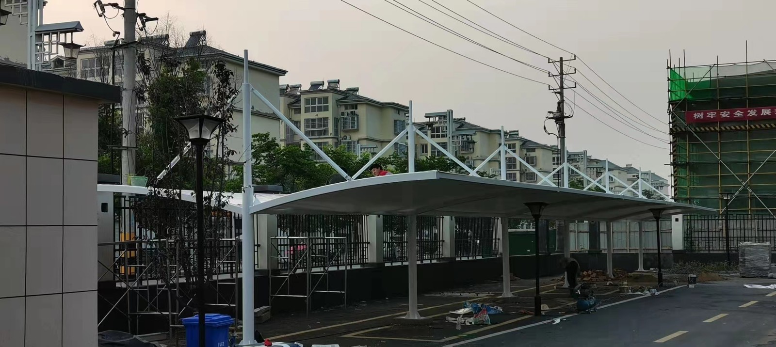 蚌埠膜结构充电桩汽车棚找哪家