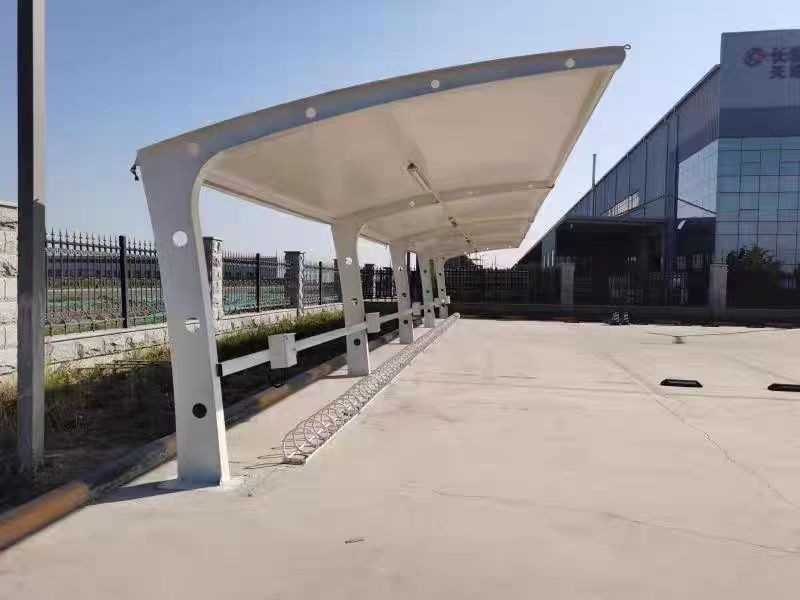 开封禹王台区膜结构充电桩汽车棚加工厂