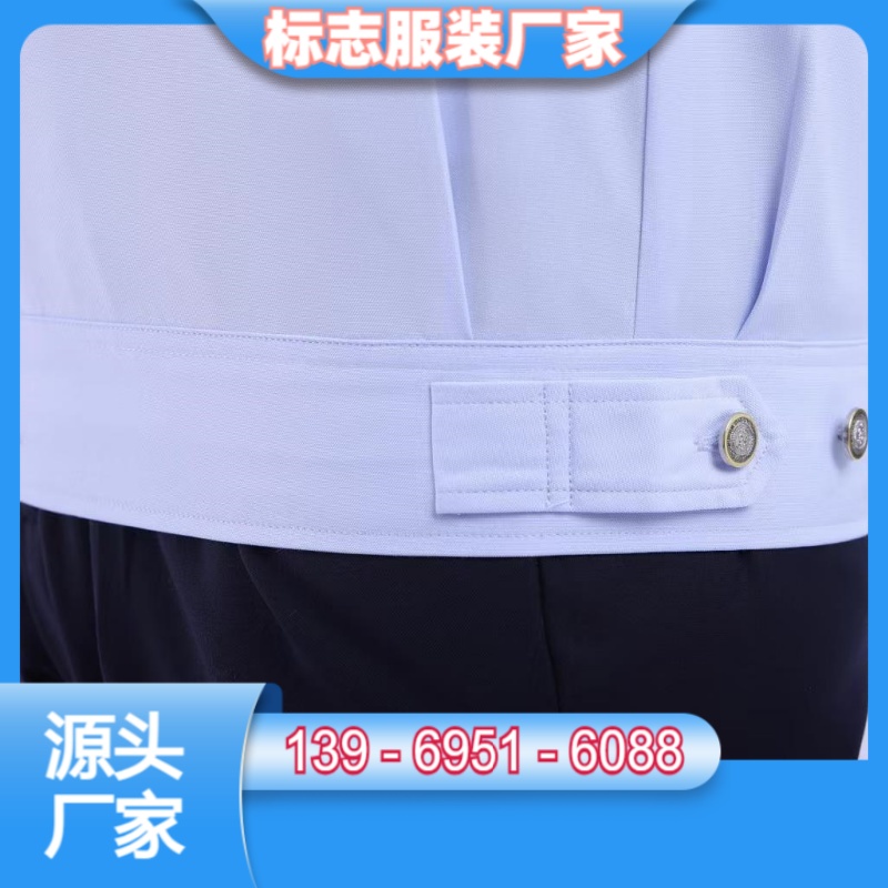 息县谷山标志服标志服厂家实拍