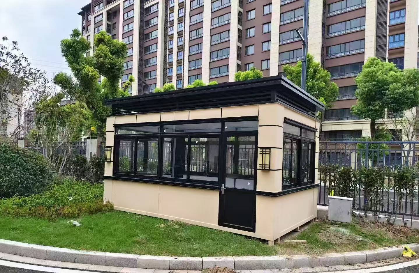 乌兰察布市小区岗亭厂家