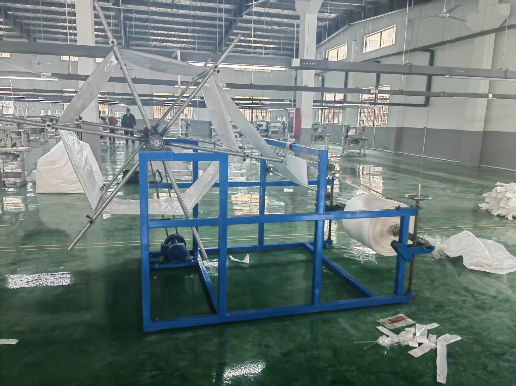 三亚涵誉机械设备附近的吨包裁布机厂家应用场景