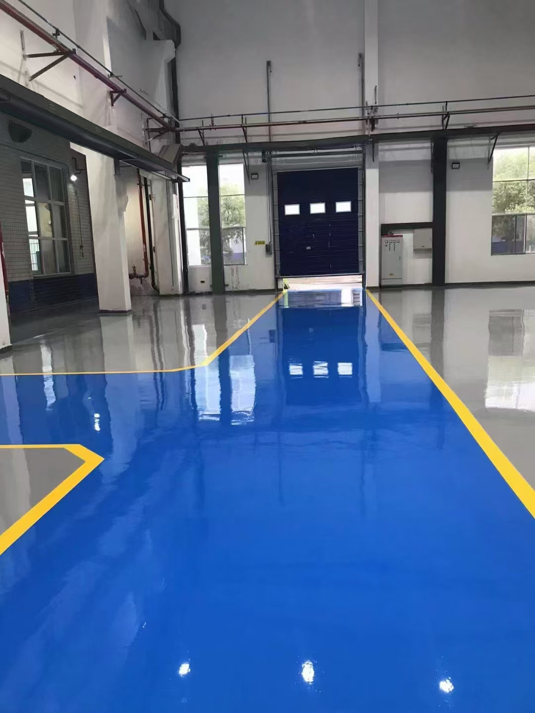 宣城强盛环氧地坪强盛环氧地坪车间实拍