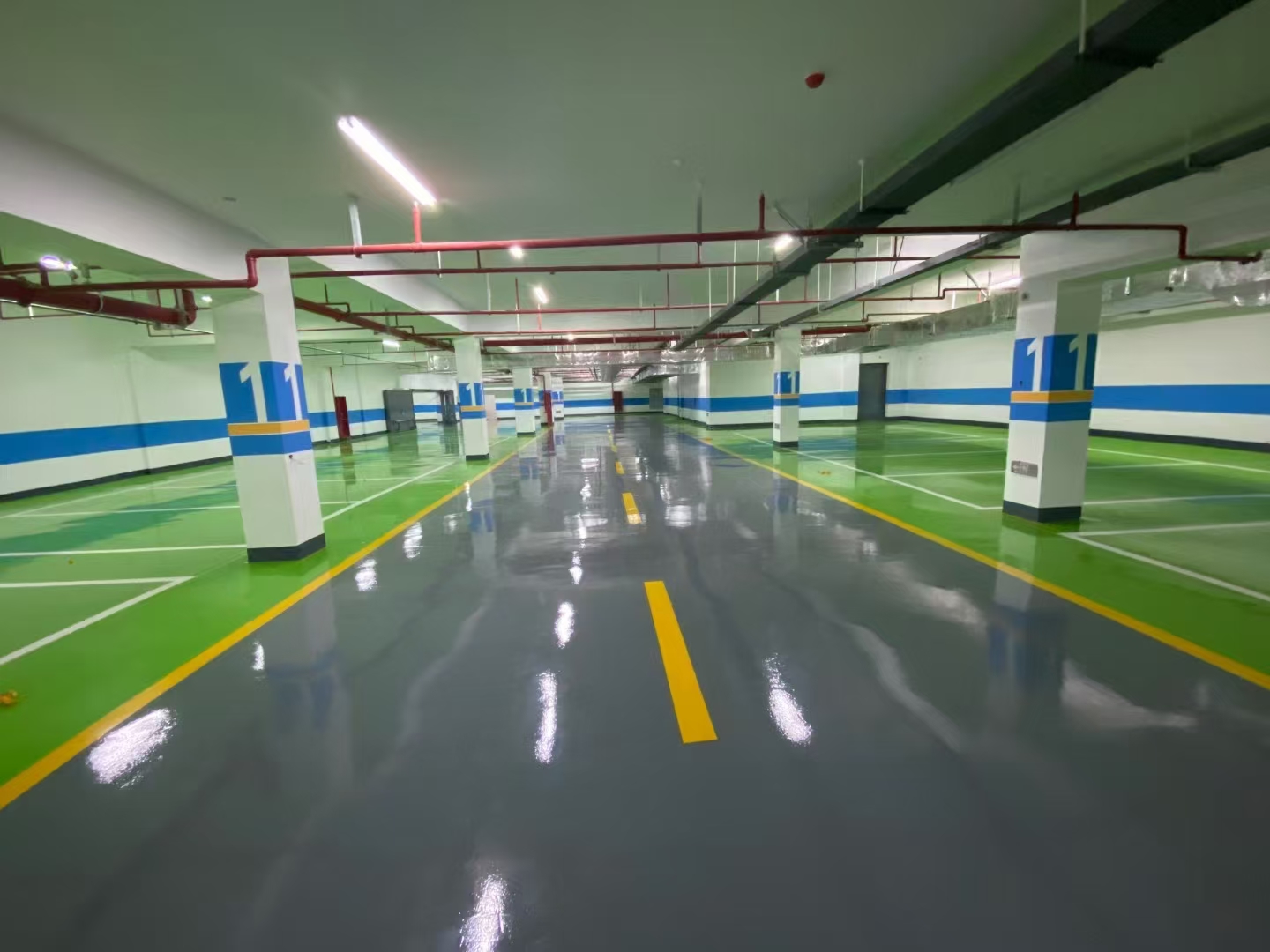宣城强盛环氧地坪环氧地坪漆厂家展示