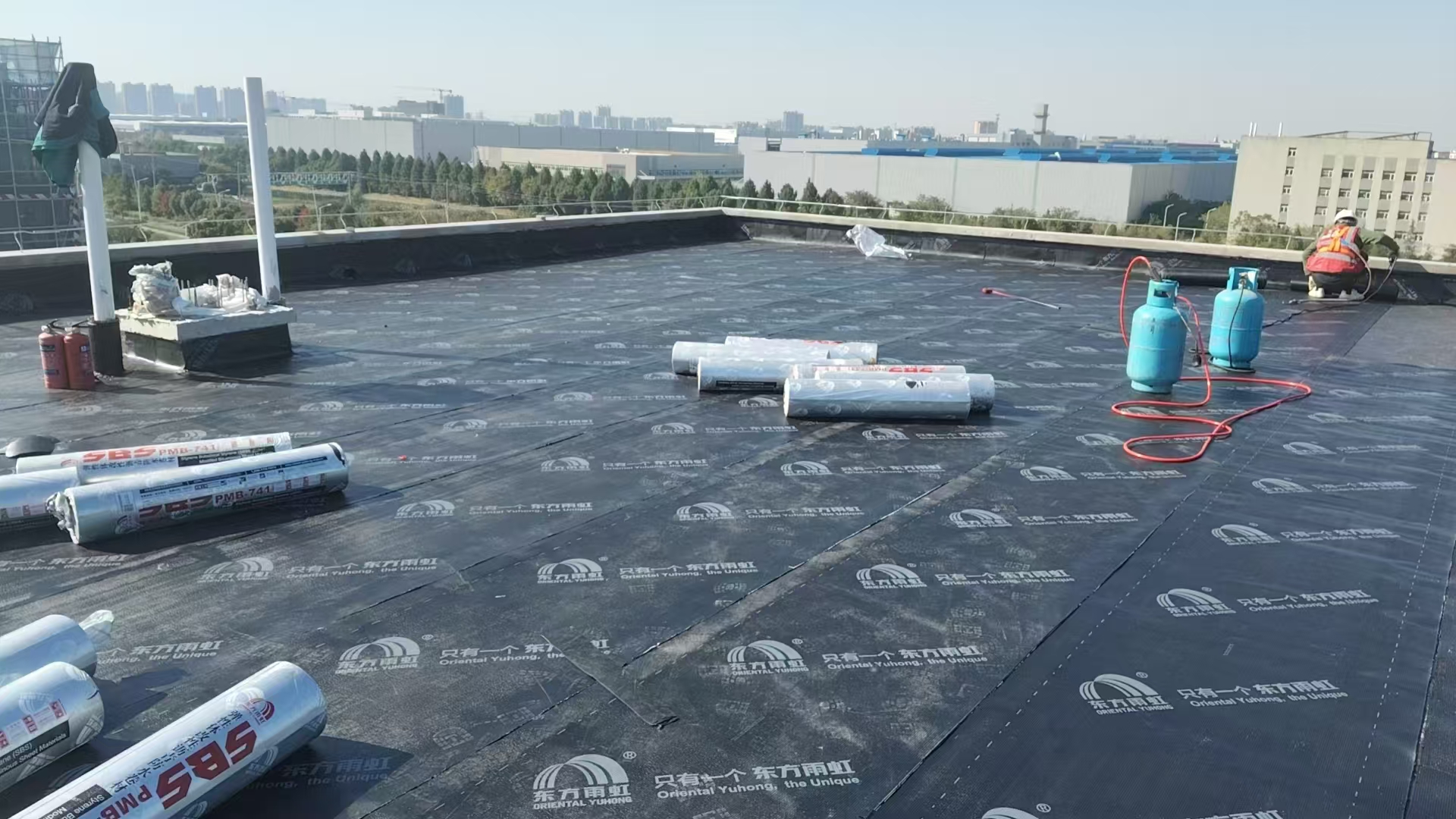 盐山哲硕防水哲硕防水车间实拍